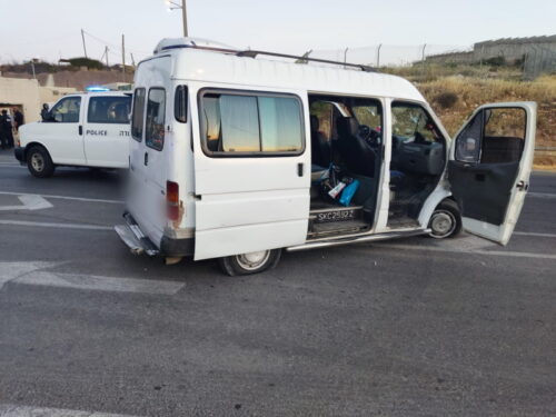 ניסיון פיגוע דריסה במחסום חיזמה, הכוחות ביצעו ירי לעבר הרכב 