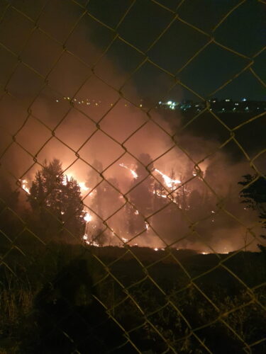 חמישה נפגעים בשריפה סמוך לאבו טור בירושלים