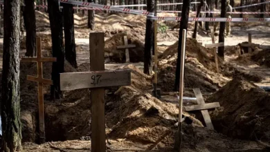 קברים ללא שם - מלחמת אוקראינה רוסיה