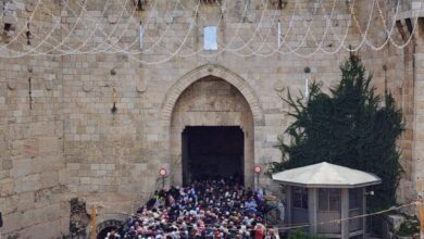 יום שישי השני של חודש הרמדאן בירושלים