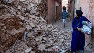 רעידת אדמה - מרוקו