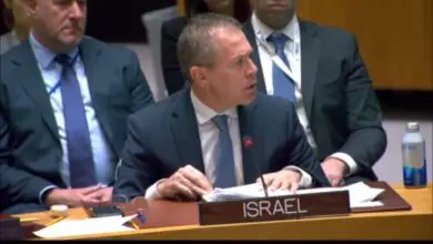 שגריר ישראל באום - גלעד ארדן - מועצת הביטחון באום