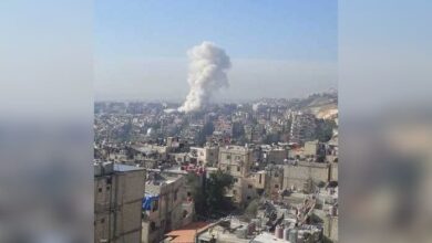 תקיפה בדמשק בסוריה
