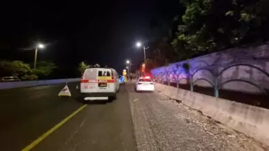 תאונת דרכים - לילה - כביש החוף